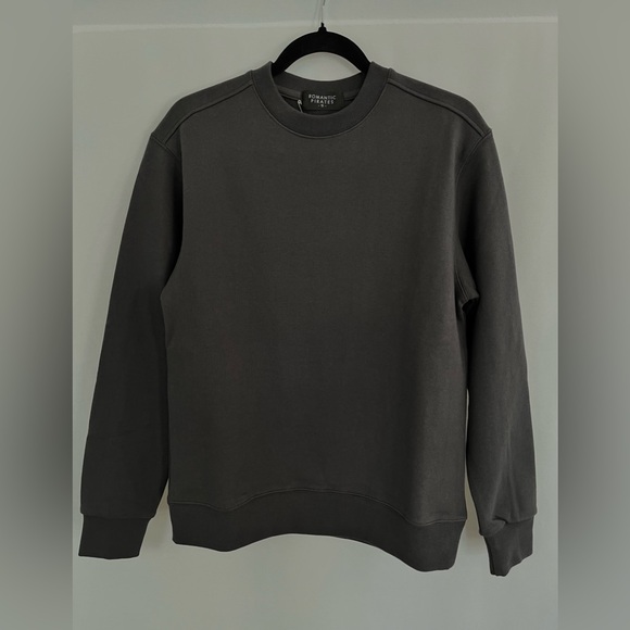 NWT Romantic Pirates | Crewneck sweatshirt charcoal color S size - Picture 5 of 11